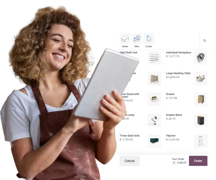 Expertises Odoo retail : omnicanal, click & collect, fidélité