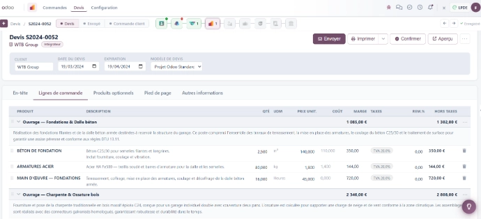 odoo btp par Prelium